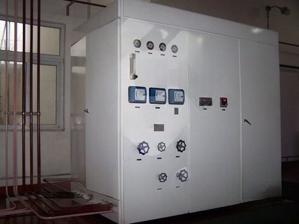 नाइट्रोजन उत्पादन इकाई पीएसए नाइट्रोजन गैस जेनरेटर स्टेनलेस स्टील पट्टी में प्रयुक्त