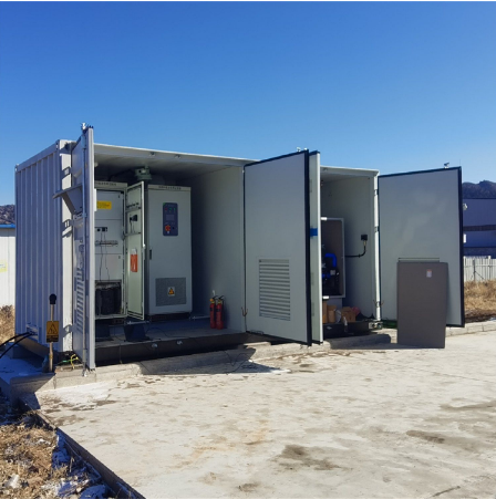 ईंधन सेल पावर स्टेशन के लिए 500m3/H 1MW कंटेनरीकृत हाइड्रोजन जनरेटर जल इलेक्ट्रोलाइज़र