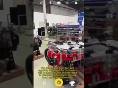 690*660*500mm 40kW हाइड्रोजन फ्यूल सेल सिस्टम 0 - 500A वाहन के लिए